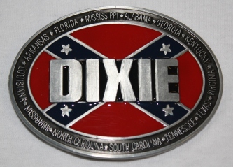 Dixie Rebel Belt Buckle