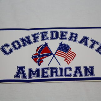 Confederate American Sticker