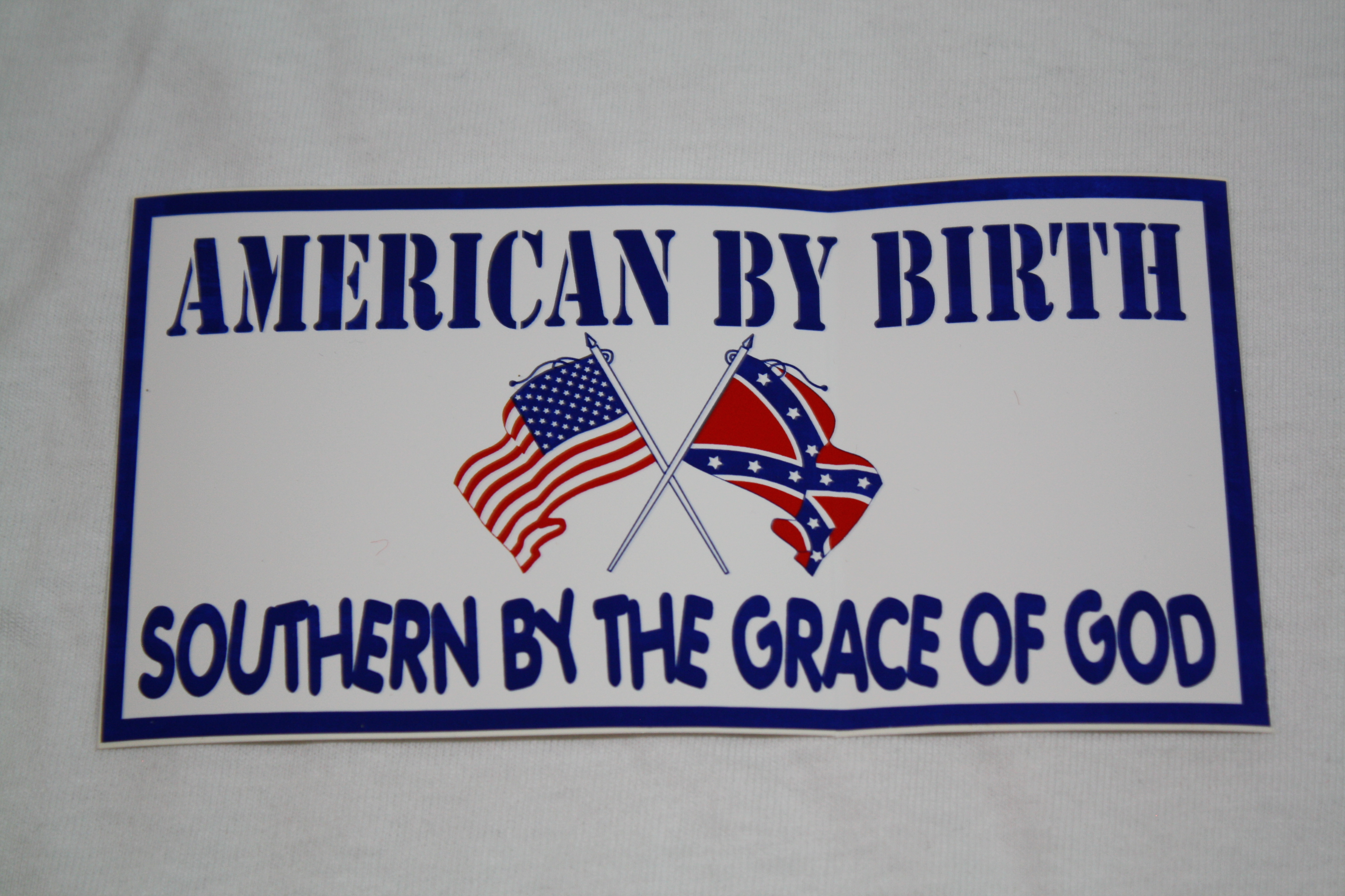 american by birth southern by the grace of god t shirt