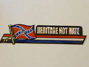 Heritage Not Hate Bumper Sticker