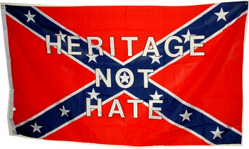 Heritage Not Hate Confederate Flag