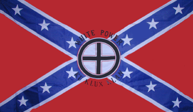 White Power / Ku Klux Klan Flag
