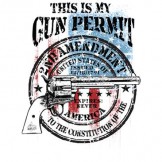 This is My Gun Permit - T-shirt