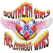Southern Girls are Angels without Wings - T-shirt