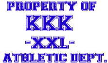 Property of The KKK Athletic Dept. - Tshirt