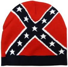 Confederate Flag Knit Hat