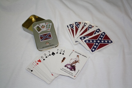 Confederate Playing Cards