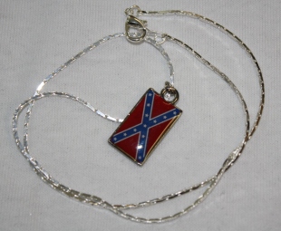 Rebel Flag Necklace