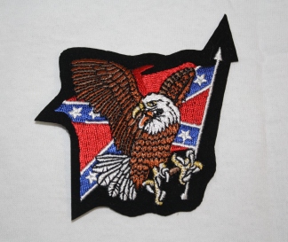 Rebel Eagle Flag Patch