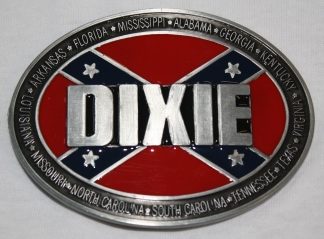 Dixie Rebel Belt Buckle