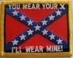 You Wear Your X - And I'll Wear Mine - Patch