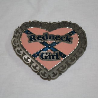 Redneck Girl - Pink Belt Buckle