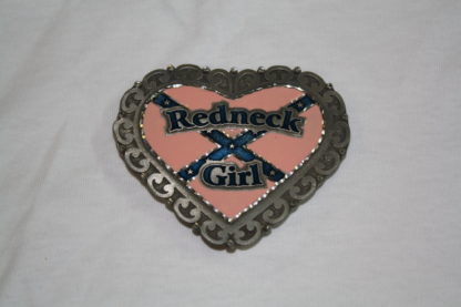 Redneck Girl - Pink Belt Buckle