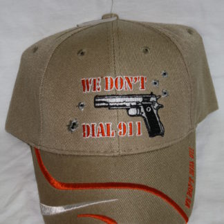 We Don't Dial 911 - Hat