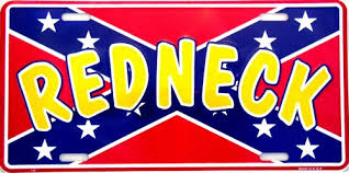 Rebel / Redneck License Plate