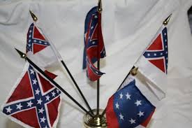 Flags of The Confederacy Desk Set